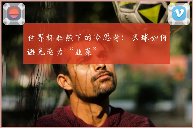 世界杯狂热下的冷思考：买球如何避免沦为“韭菜”